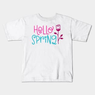 Hello Spring Kids T-Shirt